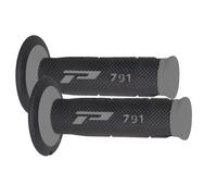 COPPIA MANOPOLE 791 PROGRIP 22 25 mm GRIGIO NERO CROSS PA079100GR02