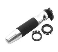 Coppia Manopole Alluminio Fresatura CNC Ø22 per Moto Ricambi Ciclomotore Access