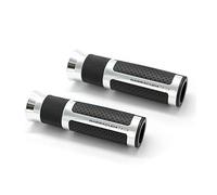 COPPIA MANOPOLE B-LUX ARGENTO IN GOMMA SPECIALE BARRACUDA MOTO