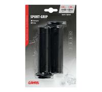 COPPIA MANOPOLE BICOLORE NERO PER BIMOTA 22MM 25MM NERE GRIP SPORTIVO