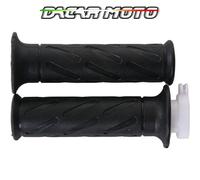 COPPIA MANOPOLE COMANDO GAS DOMINO MADE ITALY MOTO GUZZI BREVA 750 2005>