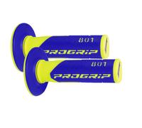COPPIA MANOPOLE CROSS 801 PROGRIP 22 25 mm GIALLO FLUO