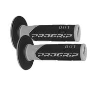 COPPIA MANOPOLE CROSS 801 PROGRIP 22 25 mm GRIGIO NERE