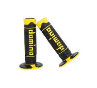 MANOPOLE DOMINO A260 MOTO CROSS ENDURO MOTARD Nero Giallo OFF ROAD RACING