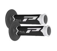 COPPIA MANOPOLE CROSS PROGRIP 788 22-25 mm NERO TITANIO