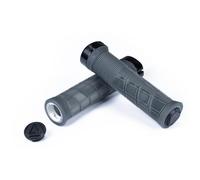 coppia manopole disrupt 32,5x138mm translucent black 93473 Acid bici mtb