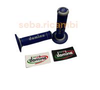 Manopole Domino A190 Off-Road blu / grigio