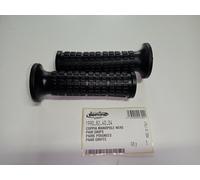 COPPIA MANOPOLE DOMINO NERE STRADALI PIAGGIO SUPERBRAVO 3 50 cc 87 - 90