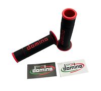 MANOPOLE DOMINO A450 MOTO SCOOTER STRADALI Nero Rosso ON ROAD RACING Forate