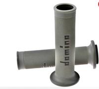 COPPIA MANOPOLE DOMINO RACE GRIGIO NERO FORATE A01041C4052B7-0