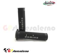 COPPIA MANOPOLE DOMINO RACING NERO-GRIGIO TGB
