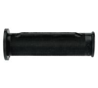COPPIA MANOPOLE DOMINO UNIVERSALE MOTO DAYTONA NERA 130MM
