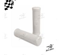 coppia manopole grigio tipo originali vespa 150 - gs 150