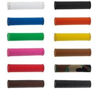 Coppia Manopole in Simil Pelle per BICICLETTA / Lunghezza 13cm per tutte le BICI