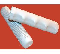 Coppia Manopole Manubrio Bici Graziella - Olanda - Sport - Epoca - R Bianco