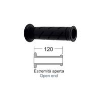 Domino 1295358 Manopole, Termoplastico, Nero, Confezioni da 2