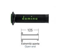 MANOPOLE DOMINO A010 MOTO SCOOTER STRADALI Nero Verde ON ROAD RACING Forate