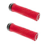 coppia manopole mtb ge1 evo regular con vite di fissaggio 120mm rosso ERGGE1.R E