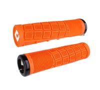coppia manopole mtb reflex v2.1 lock-on 33,5mm x 135mm arancio/nero 123800007 Od