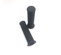 COPPIA MANOPOLE NERE NERO DIAMETRO 22-24 MM LUNGHEZZA 130 MM IN NEOPRENE PER MOTO GUZZI VARI MODELLI CALIFORNIA ECC