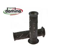 MANOPOLE DOMINO NERE GRIGIE PER MOTO SCOOTER UNIVERSALI APERTE