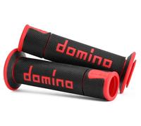 MANOPOLE DOMINO A450 MOTO SCOOTER STRADALI Nero Rosso ON ROAD RACING Forate