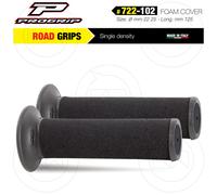 COPPIA MANOPOLE PROGRIP 125mm UNIVERSALE MOTO SCOOTER SPUGNA 722-102 NERO