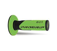 Coppia Manopole PROGRIP 801 moto cross Dual Destiny verde diametro 22/25 mm