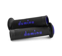 MANOPOLE DOMINO A010 ON ROAD RACING Forate NERO BLU per MOTO STRADALI SCOOTER