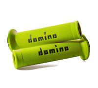 MANOPOLE DOMINO A010 MOTO SCOOTER STRADALI Ciano Nero ON ROAD RACING Forate