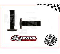COPPIA MANOPOLE RENTHAL GRIPS MX half waffle hard grey G088 PER CROSS ENDURO S/F