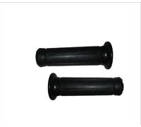 COPPIA MANOPOLE RIZOMA UNIVERSALI 30GRADI DIAMETRO 22 MM / NERO 21 - GR224B