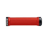 coppia manopole spoon lock-on 30mm x 130mm rosso SPGRP002013 SPANK bici mtb