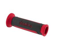 Coppia manopole turismo antracite-rosso