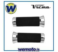 Coppia Manopole Universali stile Custom Classic Vintage per manubri da 22mm