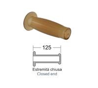 COPPIA MANOPOLE VINTAGE CAFE L.125MM