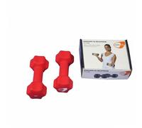 COPPIA MANUBRI PESI AEROBICA IN NEOPRENE 2 x 3 KG