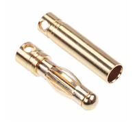 Coppia Maschio + Femmina 4Mm Gold Banana Test Socket 32A