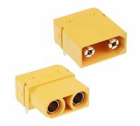 Coppia Maschio + Femmina Connettore XT90PW Placcato Oro 30A Amass