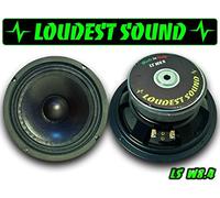 COPPIA Mid Woofer 20 cm Loudest Sound Professional audio LS W8.4 auto spl sp l medio bassi Professionali