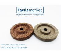 Coppia mole Smerigli per Affettatrice 50-8-6GCG con 50-8-6FCG Made In Italy