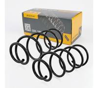Coppia Molle Ammortizzatori Anteriori D + S per Mazda 3 (BK) 11.2003-12.2008