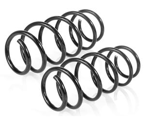 Coppia Molle Ammortizzatori Anteriori per Ford Fiesta VI 1.4TDCI, 1.6 TDCI 2008-