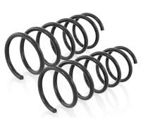 Coppia Molle Ammortizzatori Posteriori D + S per Fiat Panda II 169 2WD 2003-