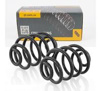 Coppia Molle Ammortizzatori Posteriori D + S per Opel Calibra A 1990-1997