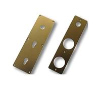 COPPIA MOSTRINE INTERNA+ESTERNA PER SERRATURA MOTTURA FERBONA BRONZO 95443