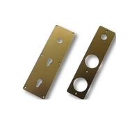 COPPIA MOSTRINE INTERN ESTERNA PER SERRATURA MOTTURA FERBONA BRONZO 95443 - Fer