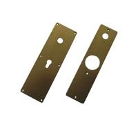 COPPIA MOSTRINE INTERNA+ESTERNA PER SERRATURA MOTTURA FERBONA BRONZO 95445