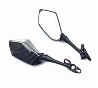 Coppia Moto Retrovisore L&E&D Indicatori Di Direzione Specchietti Laterali In Carbonio Nero Per CBR600RR 2003-2019 CBR 1000RR 2004-2007