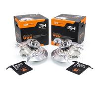 Coppia Mozzi Fuselli Ruota Completa Anteriore Destro+Sinistro GH-281530AH/V